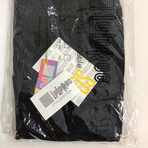 LLR OS Leggings Solid BLACK One Size LuLaRoe NWT